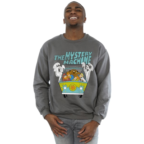 Scooby Doo Herr Mystery Machine Sweatshirt XL Charcoal Charcoal XL