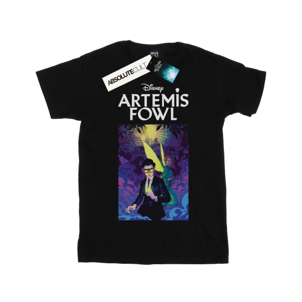 Disney Boys Artemis Fowl Cover T-shirt 5-6 år svart Black 5-6 Years