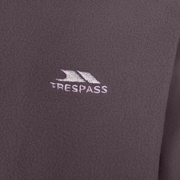 Trespass Barn/Flickor Sybil Microfleece 5/6 År Mörkgrå Dark Grey 5/6 Years