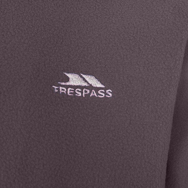 Trespass Sybil Microfleece för Barn/Flickor 3/4 År Mörkgrå Dark Grey 3/4 Years