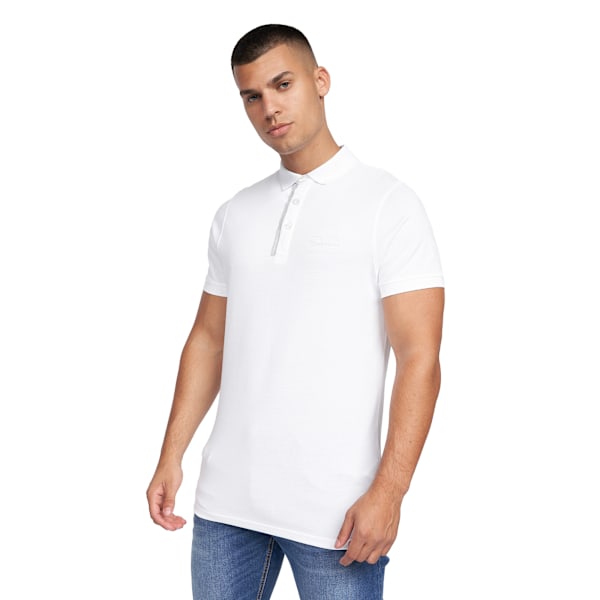 Crosshatch Herr McClay Poloskjorta L Vit White L