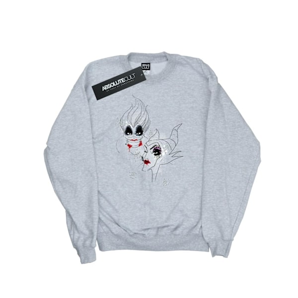 Disney Boys Villains Wicked Women Sweatshirt 7-8 år Sports G Sports Grey 7-8 Years
