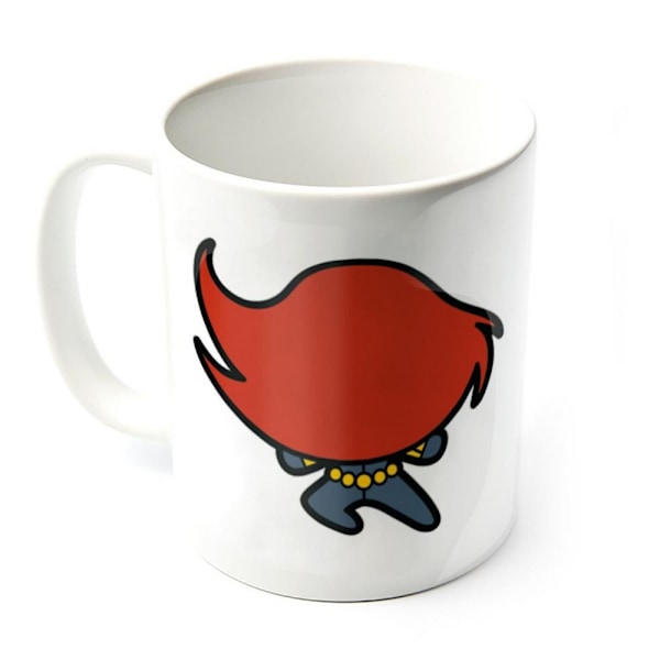 Marvel Kawaii Black Widow Mugg En Storlek Vit/Röd/Grå White/Red/Grey One Size