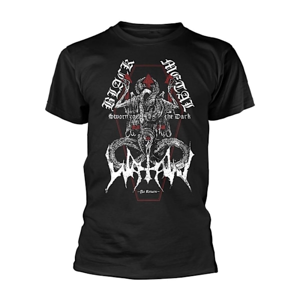 Watain Unisex Adult Sworn Coffin T-Shirt M Svart Black M