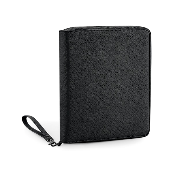 BagBase Faux Läder Boutique Resväska/Tech Organiser One Size Bl Black/Black One Size