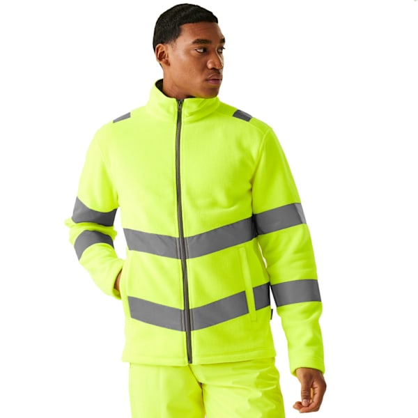 Regatta Professional Herr Pro Contract Thor Varsel Fleecejacka Yellow 4XL