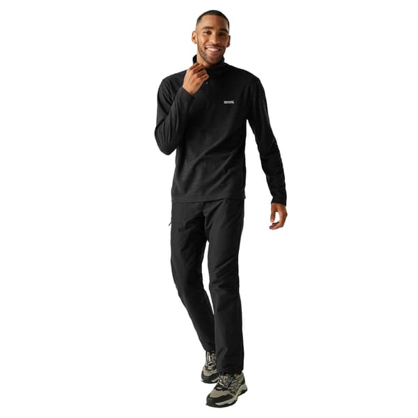 Regatta Herr Thompson Marl Half Zip Fleecejacka S Ash Ash S