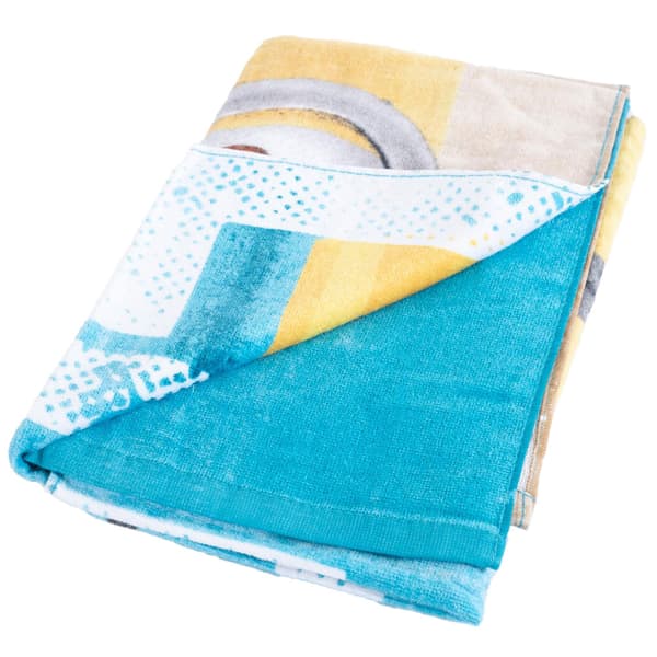 Minions Kevin Strandhandduk Storlek: One Size Gul/Blå/Vit Yellow/Blue/White One Size