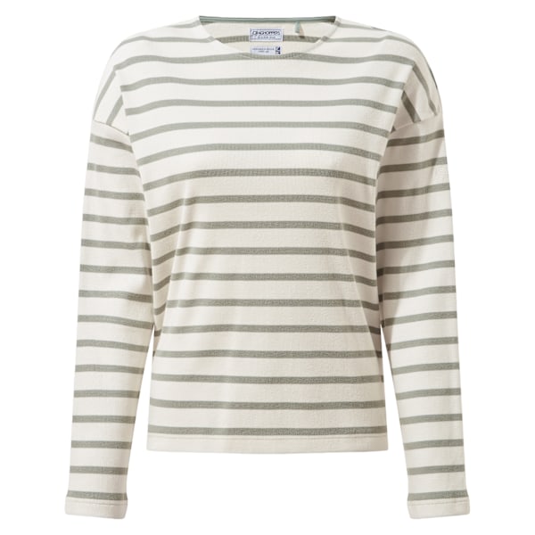 Craghoppers Dam/Dam Sinead Randig Långärmad Topp 8 UK C Calico/Meadow Haze 8 UK