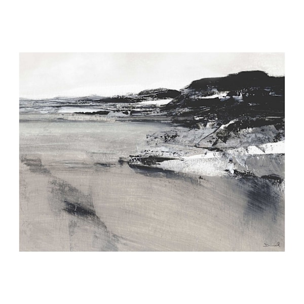 Dan Hobday The Beginning inramad duktryck 60cm x 80cm Svart/ Black/Grey 60cm x 80cm