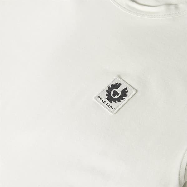Belstaff Herr Phoenix Bomulls T-shirt 3XL Silver Björk Silver Birch 3XL