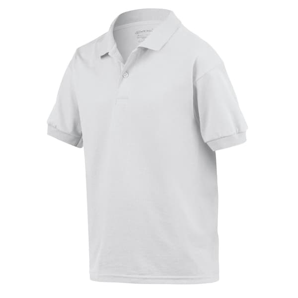 Gildan Barn/Barn Dryblend Jersey Polotröja 5-6 År Vit White 5-6 Years
