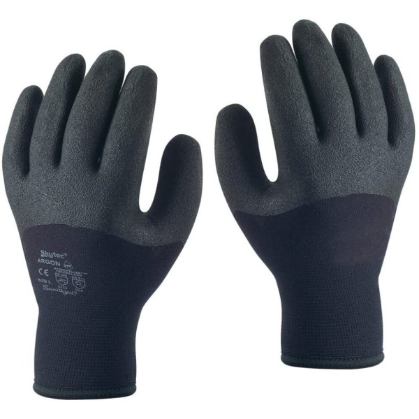 Skytec Argon Thermal Gloves L Svart/Grå Black/Grey L
