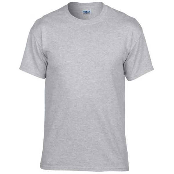 Gildan herr enfärgad lätt T-shirt L Sports Grey Sports Grey L