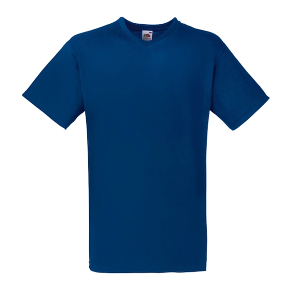 Fruit Of The Loom Mens Valueweight V-Neck, Kortärmad T-shirt Navy XL