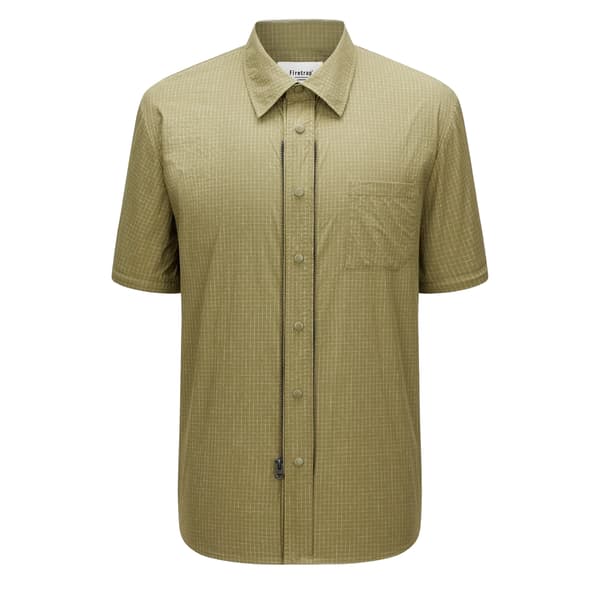 Firetrap Herr 3 i 1 Ripstop Konvertibel Skjorta M Canvas Canvas M