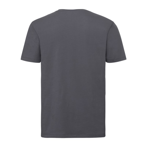 Russell Mens Authentic Pure Organic T-Shirt S Convoy Grå Convoy Grey S