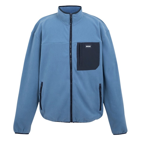 Regatta Frankie Fleecejacka med Full Dragkedja för Män M Coronet Blå/Marinblå Coronet Blue/Navy M