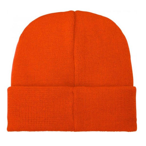Bullet Boreas Beanie med Patch, One Size, Orange Orange One Size