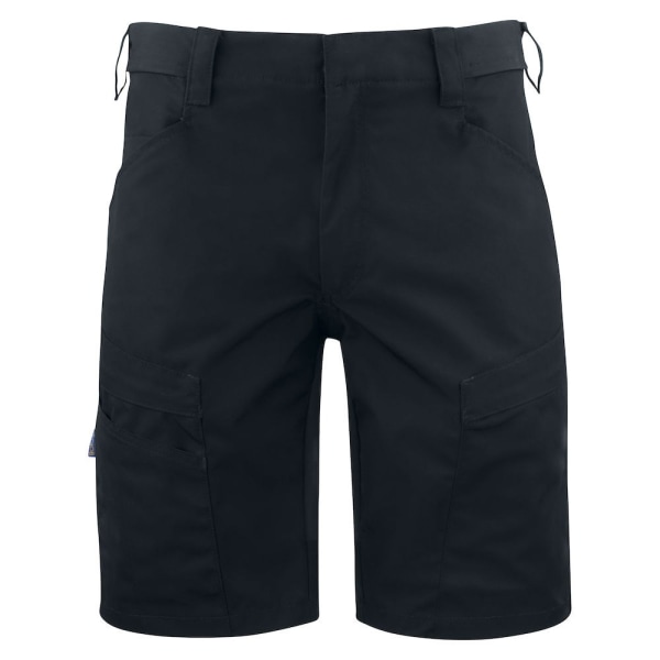 Projob Stretch Cargo Shorts för män 38R Svart Black 38R