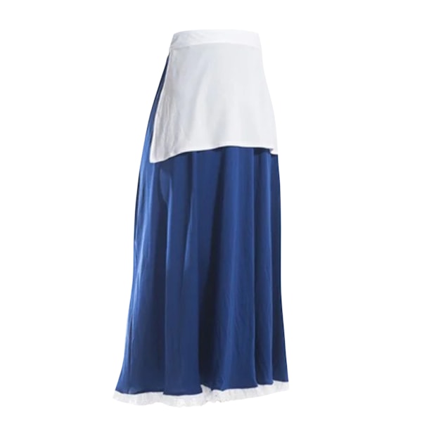 Alice i Underlandet Lång Klänning Kostymset XL Blå/Vit Blue/White XL