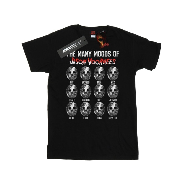 Fredag den 13:e herr The Many Moods Of Jason Voorhees T-shirt XXL B Black XXL