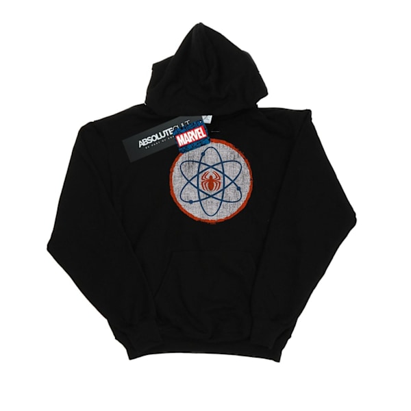 Marvel Womens/Ladies Spider-Man Atom Hoodie S Svart Black S