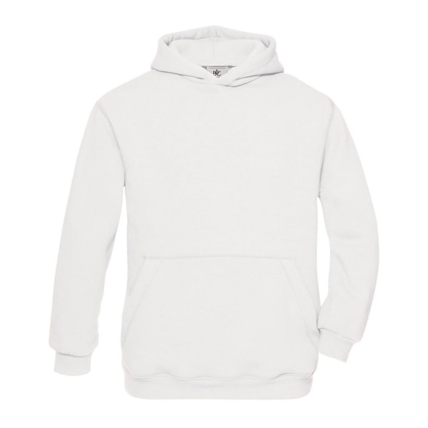 B&C Barn/Barn Hoodie 9-11 År Vit White 9-11 Years