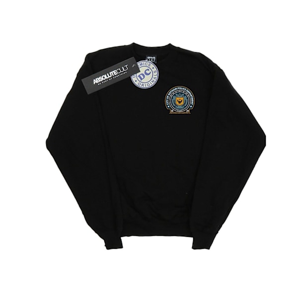 DC Comics Pojkar Batman Gotham Police Dept Brösttryck Sweatshirt Black 5-6 Years