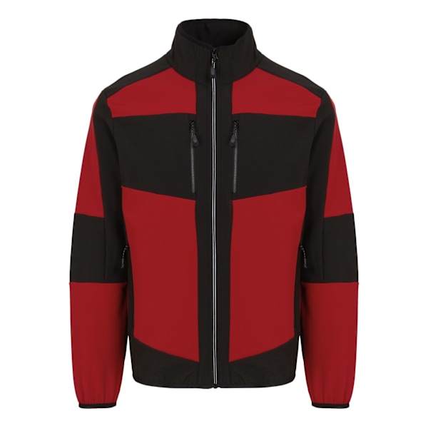 Regatta Professional Unisex Vuxen 2-Lagers Soft Shell Jacka L C Classic Red/Black L