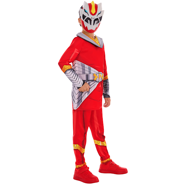 Power Rangers Barn/Kids Cosmic Fury Röd Power Ranger Kostym Red 3-4 Years
