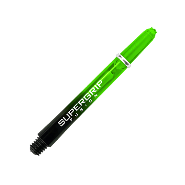 Harrows Supergrip Fusion Dart Stem (3-pack) S Svart/Grön Black/Green S