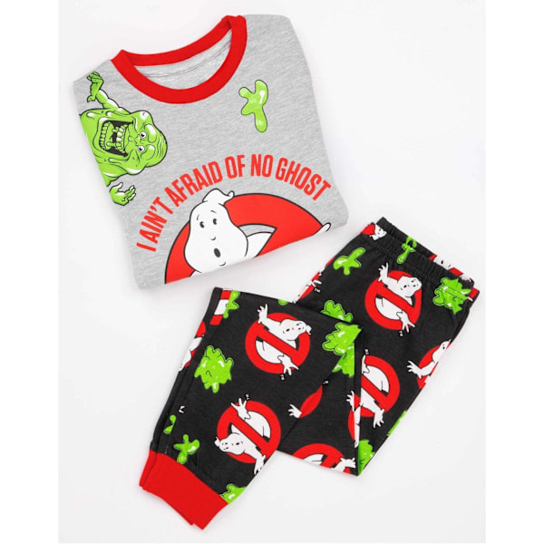 Ghostbusters Pojkar Jag Är Inte Rädd För Några Spöken Pyjamas Set 5-6 År Grey/Red/Black 5-6 Years
