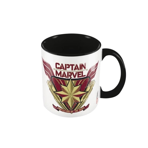 Captain Marvel Protector Mug One Size Vit/Svart/Röd White/Black/Red One Size