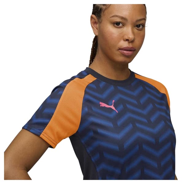 Puma Träningströja för damer 14 UK Marinblå/Orange Navy/Orange 14 UK