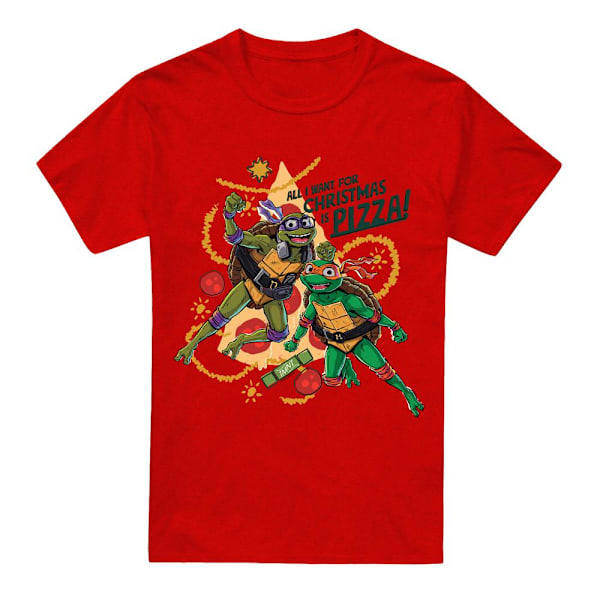 Teenage Mutant Ninja Turtles: Mutant Mayhem Unisex Vuxen Michel Red M