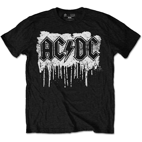 AC/DC Unisex Vuxen Dripping With Excitement T-Shirt S Svart Black S