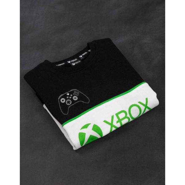 Xbox Boys Sweatshirt 14-15 år Svart/Vit/Grön Black/White/Green 14-15 Years