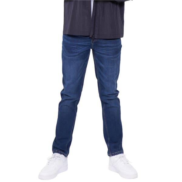 Firetrap Herr Jeans Slim Plain 32S Mellantvätt Mid Wash 32S