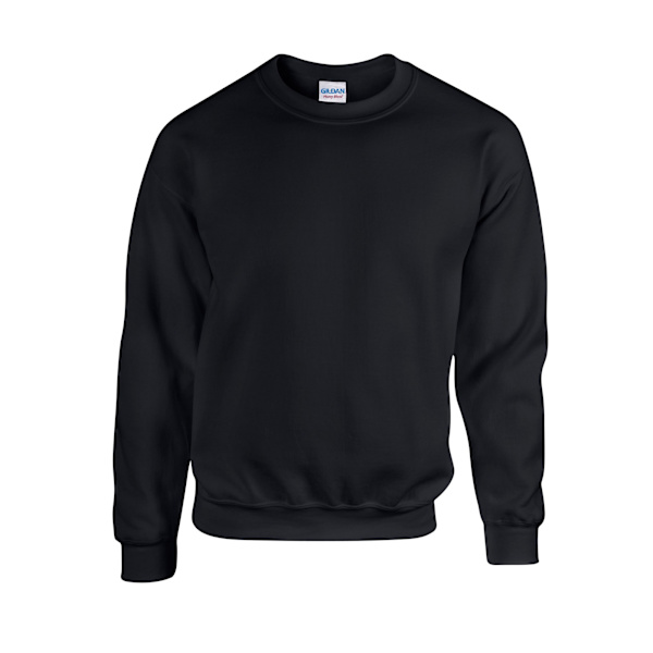 Gildan Herr Heavy Blend Sweatshirt 4XL Svart Black 4XL