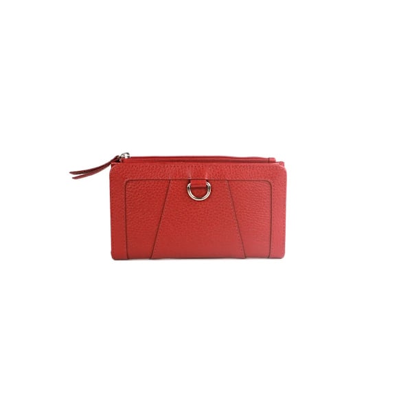 Eastern Counties Leather Davina Läder D-Ring Plånbok One Size R Red One Size