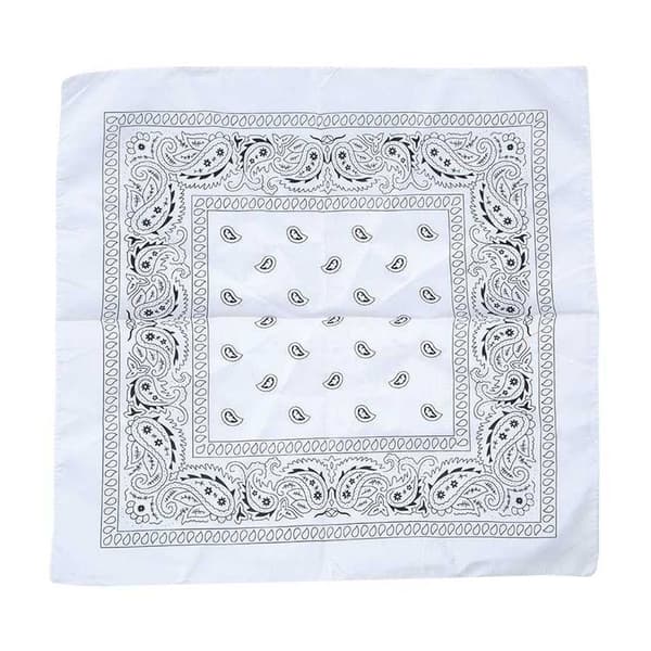 Fiestas Guirca Denim Scarf Prop One Size Vit White One Size