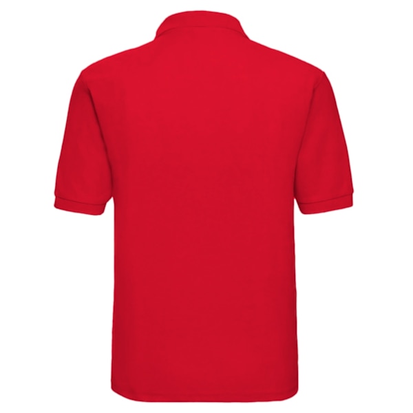 Russell Herr Classic Kortärmad Polycotton Pikétröja S Brigh Bright Red S