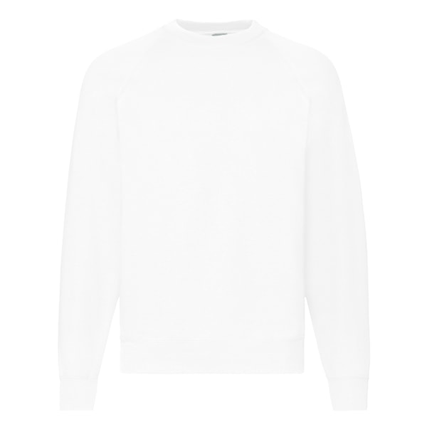 Fruit Of The Loom Raglanärm Belcoro® Sweatshirt S Vit White S