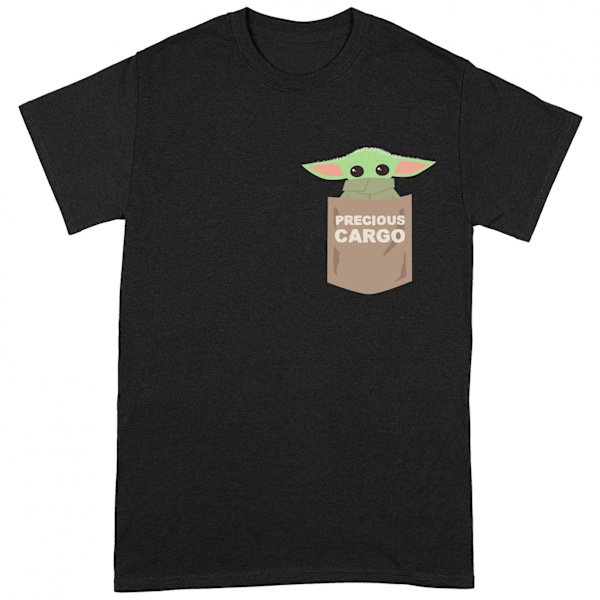 Star Wars: The Mandalorian Unisex Vuxen Precious Cargo Baby Yod Black/Green/Brown S