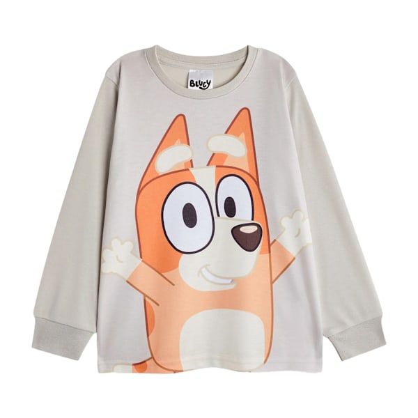 Bluey Barn/Barnkaraktärer Lång Pyjamas Set (2-pack) 6-7 Multicoloured 6-7 Years