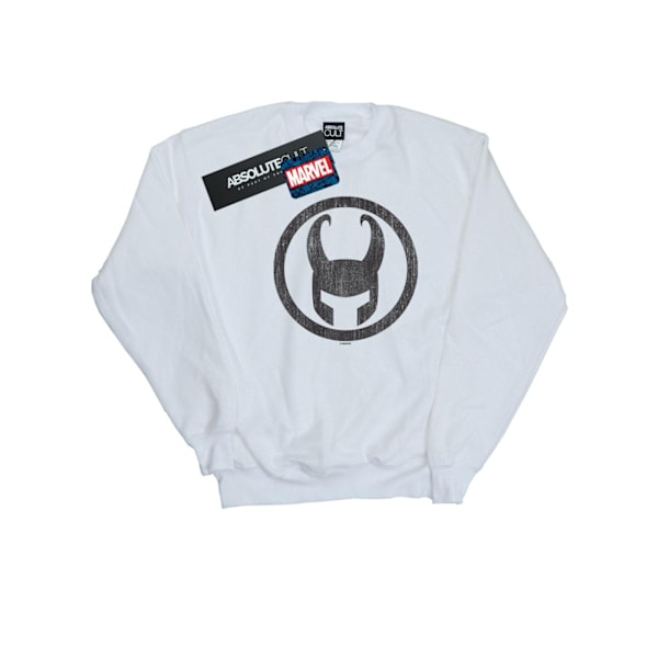 Marvel Dam/Damer Loki Icon Sweatshirt S Vit White S