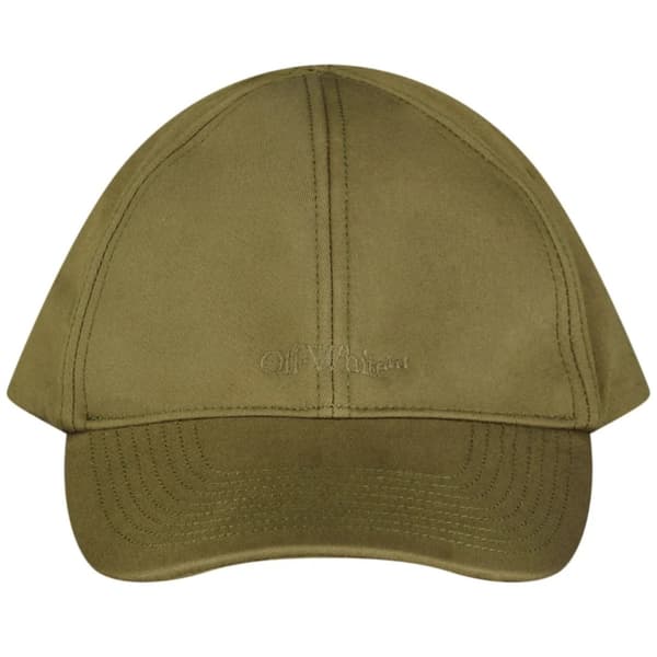Off-White Logo Baseballkeps One Size Grön Green One Size