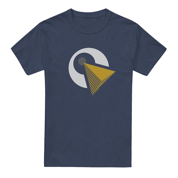 Star Trek: Discovery Unisex Vuxen Vulcan Logo T-Shirt XXL Marinblå Navy XXL