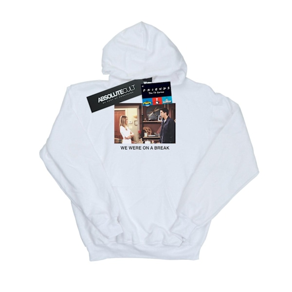 Friends Herr We Were On A Break Foto Hoodie L Vit White L